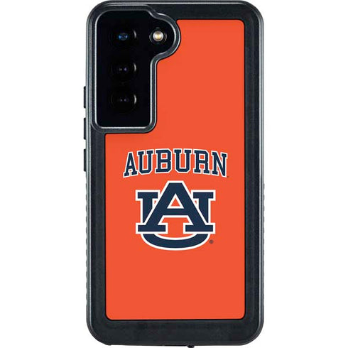 Auburn University AU Orange Galaxy S23 Waterproof Case