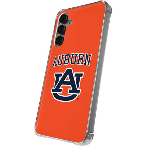 Auburn University AU Orange Galaxy S24 Plus Clear Case