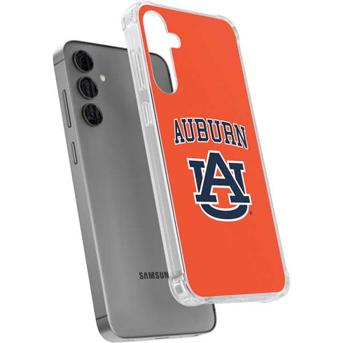 Auburn University AU Orange Galaxy S24 Plus Clear Case