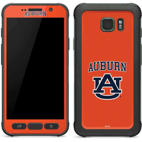 Auburn University AU Orange Galaxy S7 Active Skin