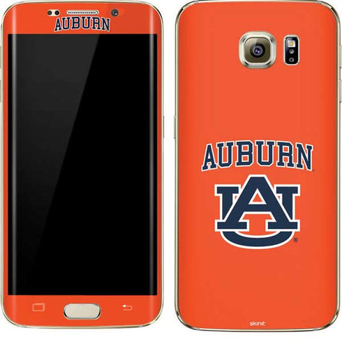 Auburn University AU Orange Galaxy S7 Edge Skin