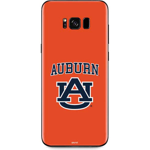 Auburn University AU Orange Galaxy S8 Plus Skin