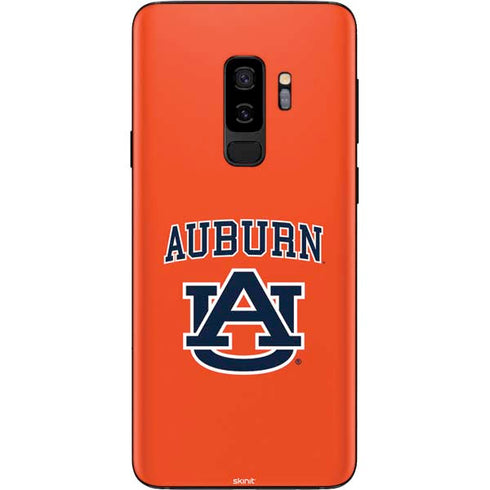 Auburn University AU Orange Galaxy S9 Plus Skin