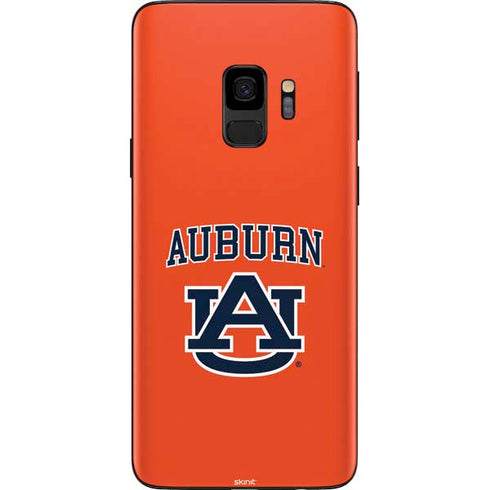 Auburn University AU Orange Galaxy S9 Skin