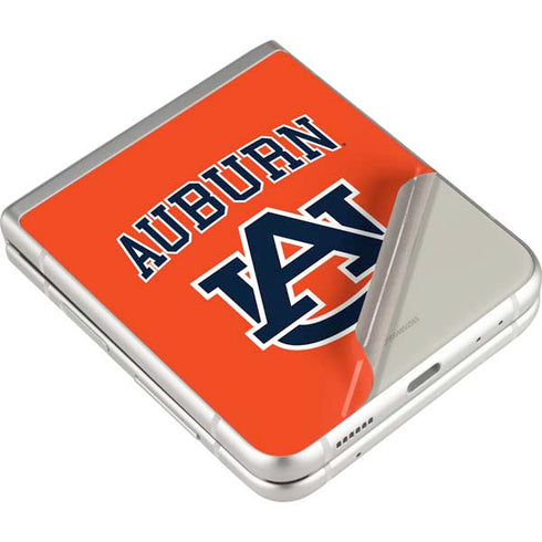 Auburn University AU Orange Galaxy Z Flip3 5G Skin
