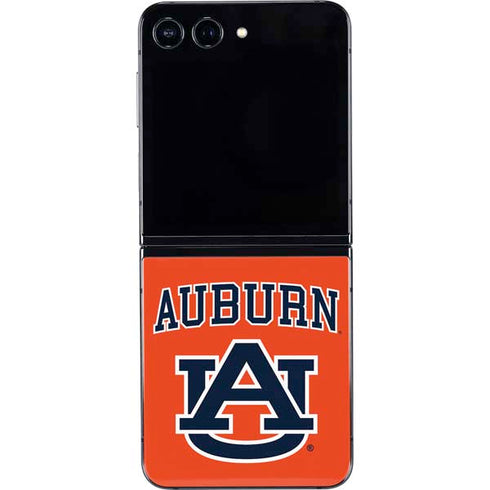 Auburn University AU Orange Galaxy Z Flip5 5G Skin