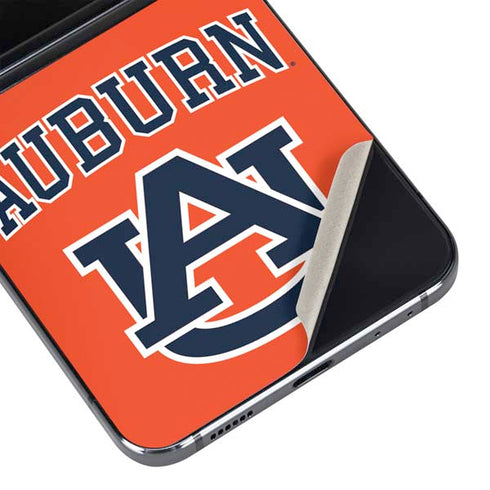 Auburn University AU Orange Galaxy Z Flip5 5G Skin