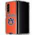 Auburn University AU Orange Galaxy Z Fold4 5G Clear Case