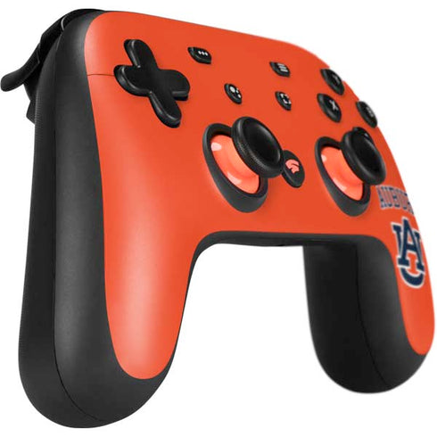 Auburn University AU Orange Google Stadia Controller Skin