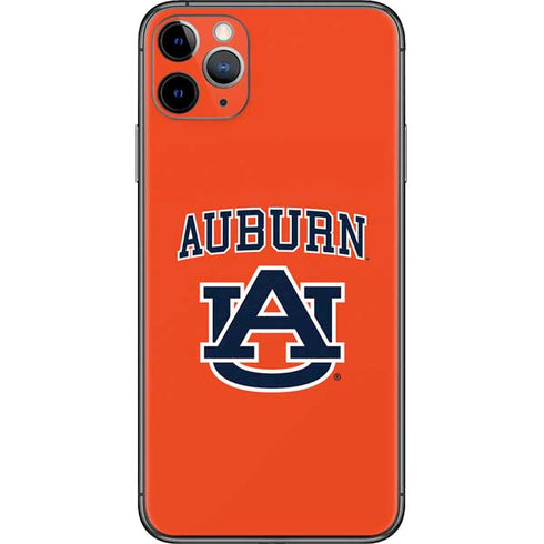 Auburn University AU Orange iPhone 11 Pro Max Skin