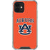 Auburn University AU Orange iPhone 12 Clear Case