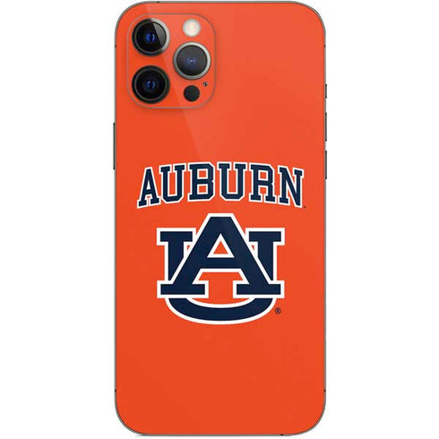 Auburn University AU Orange iPhone 12 Pro Max Skin