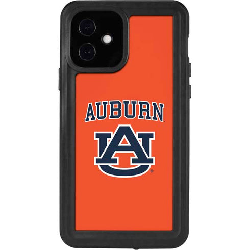 Auburn University AU Orange iPhone 12 Waterproof Case