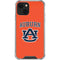 Auburn University AU Orange iPhone 13 Mini Clear Case