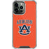 Auburn University AU Orange iPhone 13 Pro Max Clear Case