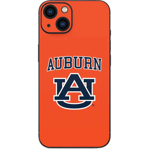 Auburn University AU Orange iPhone 13 Skin