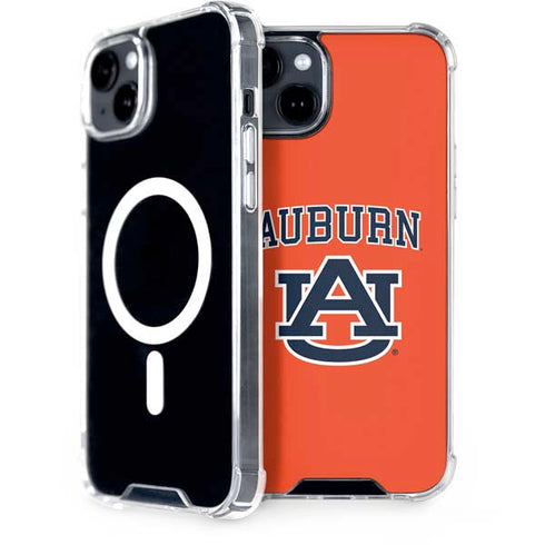 Auburn University AU Orange iPhone 14 MagSafe Case