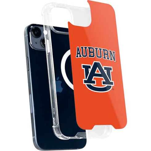 Auburn University AU Orange iPhone 14 MagSafe Case