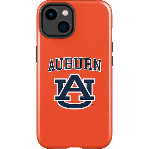 Auburn University AU Orange iPhone 15 Plus Impact Case
