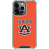 Auburn University AU Orange iPhone 15 Pro Clear Case