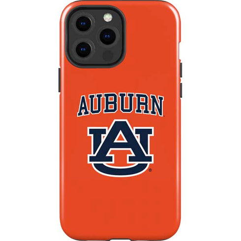Auburn University AU Orange iPhone 15 Pro Max Impact Case