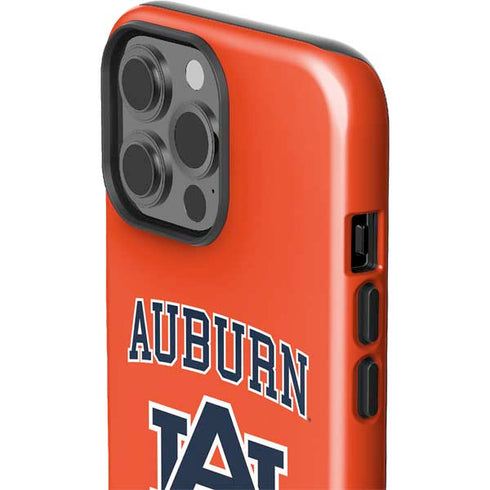 Auburn University AU Orange iPhone 15 Pro Max Impact Case