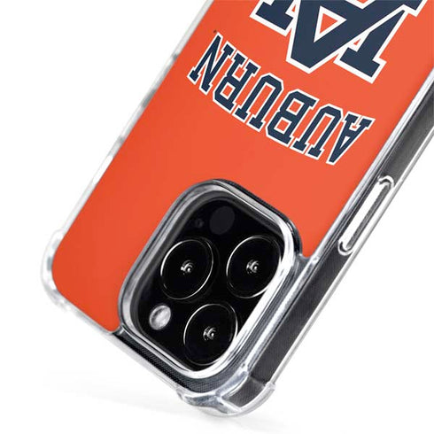 Auburn University AU Orange iPhone 15 Pro Max MagSafe Case