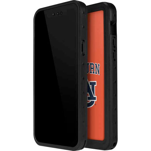 Auburn University AU Orange iPhone 14 Pro Max Waterproof Case