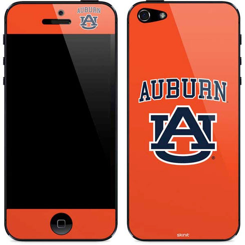 Auburn University AU Orange iPhone 5/5s/5SE Skin
