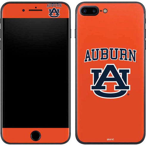 Auburn University AU Orange iPhone 8 Plus Skin