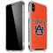 Auburn University AU Orange iPhone XS Max Clear Case
