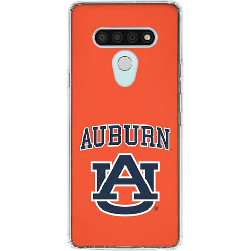 Auburn University AU Orange LG Stylo 6 Clear Case