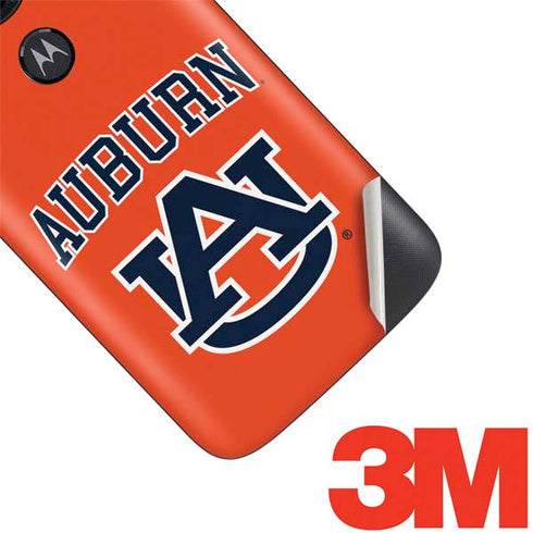 Auburn University AU Orange Moto E5 Play Skin