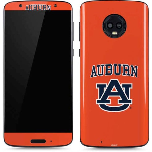 Auburn University AU Orange Moto G6 Skin