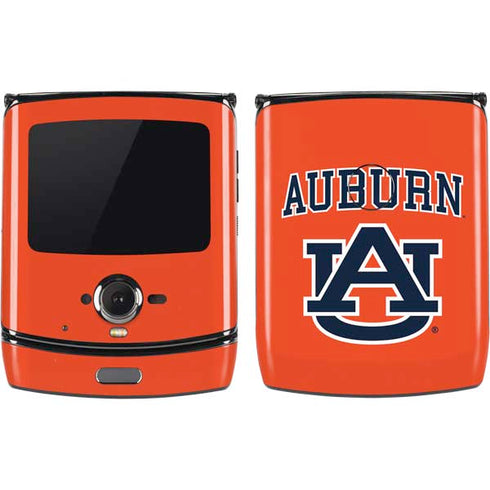 Auburn University AU Orange Motorola RAZR Skin