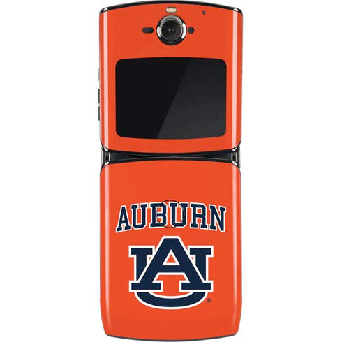 Auburn University AU Orange Motorola RAZR Skin