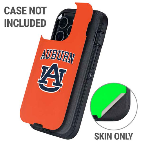 Auburn University AU Orange Otterbox Defender iPhone Skin