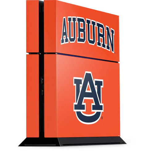 Auburn University AU Orange PS4 Console Skin