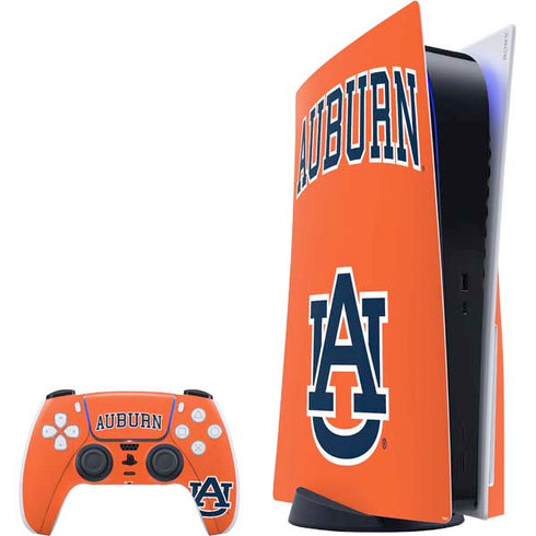 Auburn University AU Orange PS5 Bundle Skin
