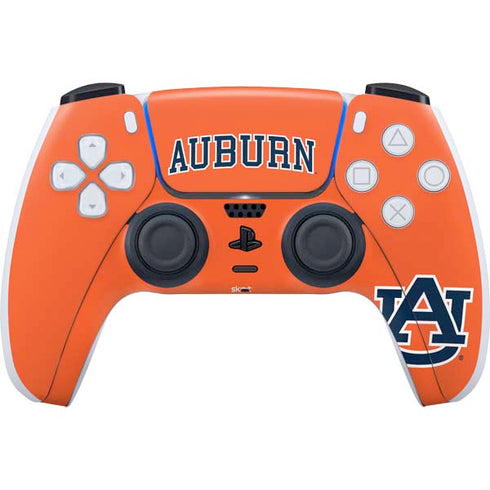 Auburn University AU Orange PS5 Controller Skin