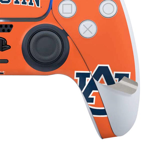 Auburn University AU Orange PS5 Slim Digital Edition Bundle Skin
