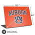 Auburn University AU Orange Universal Laptop 15in (12.2 x 8.8in) Skin