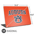 Auburn University AU Orange Universal Laptop 18in (14.6 x 10.6in) Skin