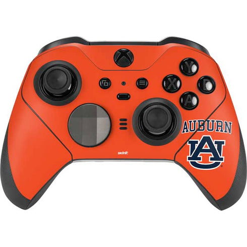 Auburn University AU Orange Xbox Elite Wireless Controller Series 2 Skin