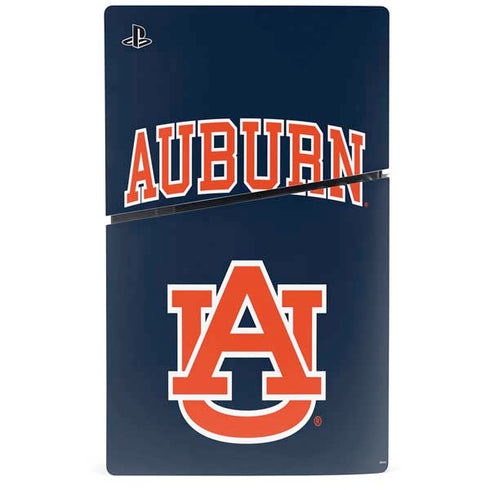 Auburn University AU PS5 Slim Disk Console Skin