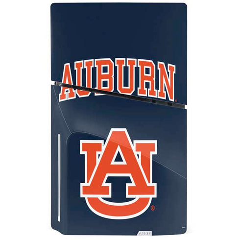 Auburn University AU PS5 Slim Disk Console Skin