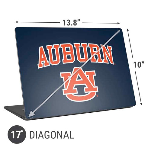 Auburn University AU Universal Laptop 17in (13.8 x 10in) Skin