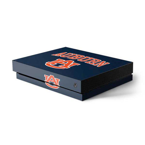 Auburn University AU Xbox One X Console Skin