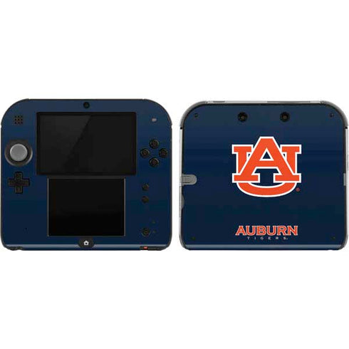 Auburn University Logo Blue Nintendo 2DS Skin