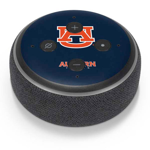 Auburn University Logo Blue Amazon Echo Dot Skin